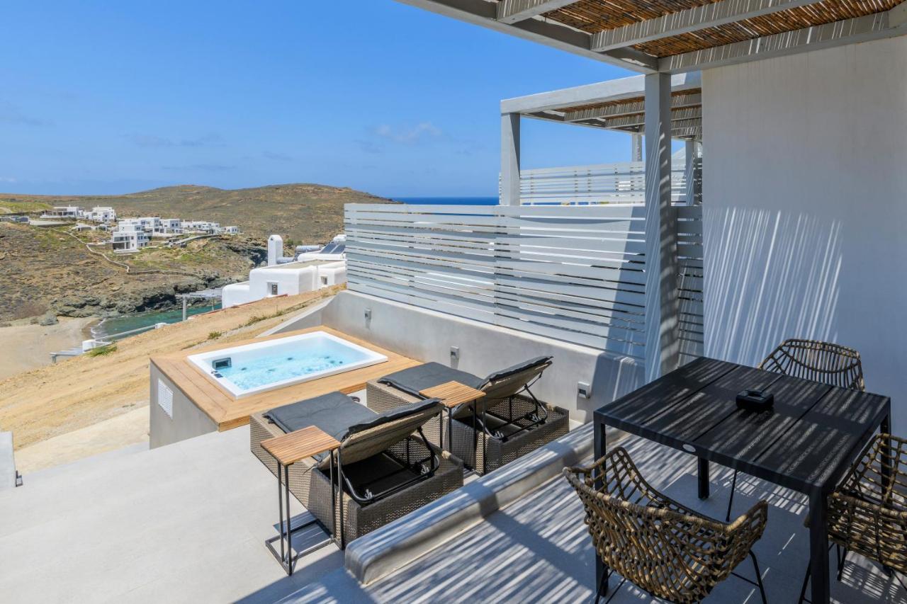 Mykonos Residence Villas & Suites Merchia Beach Exterior photo