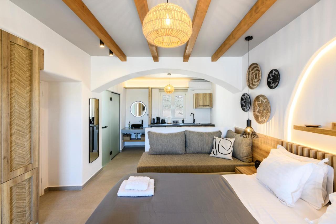 Mykonos Residence Villas & Suites Merchia Beach Exterior photo