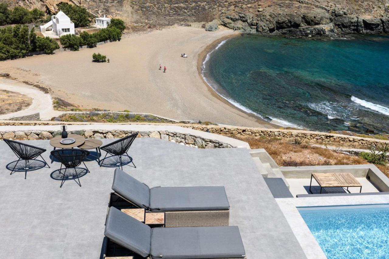 Mykonos Residence Villas & Suites Merchia Beach Exterior photo