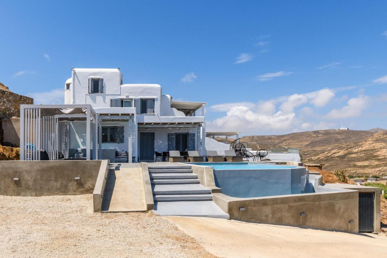 Mykonos Residence Villas & Suites Merchia Beach Exterior photo