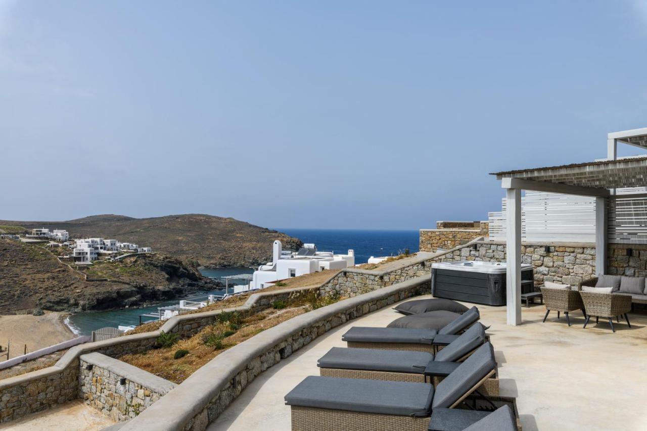 Mykonos Residence Villas & Suites Merchia Beach Exterior photo